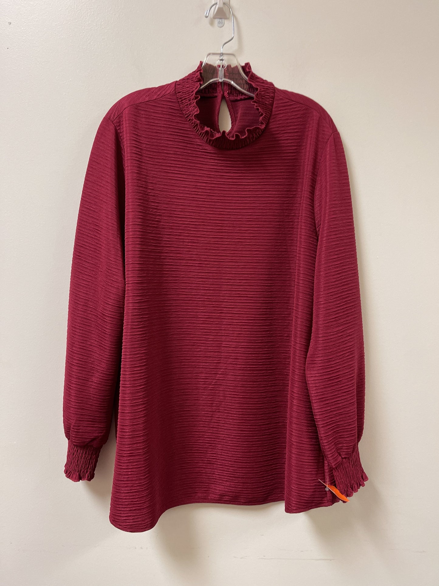 Top Long Sleeve By Shein Size: 2x