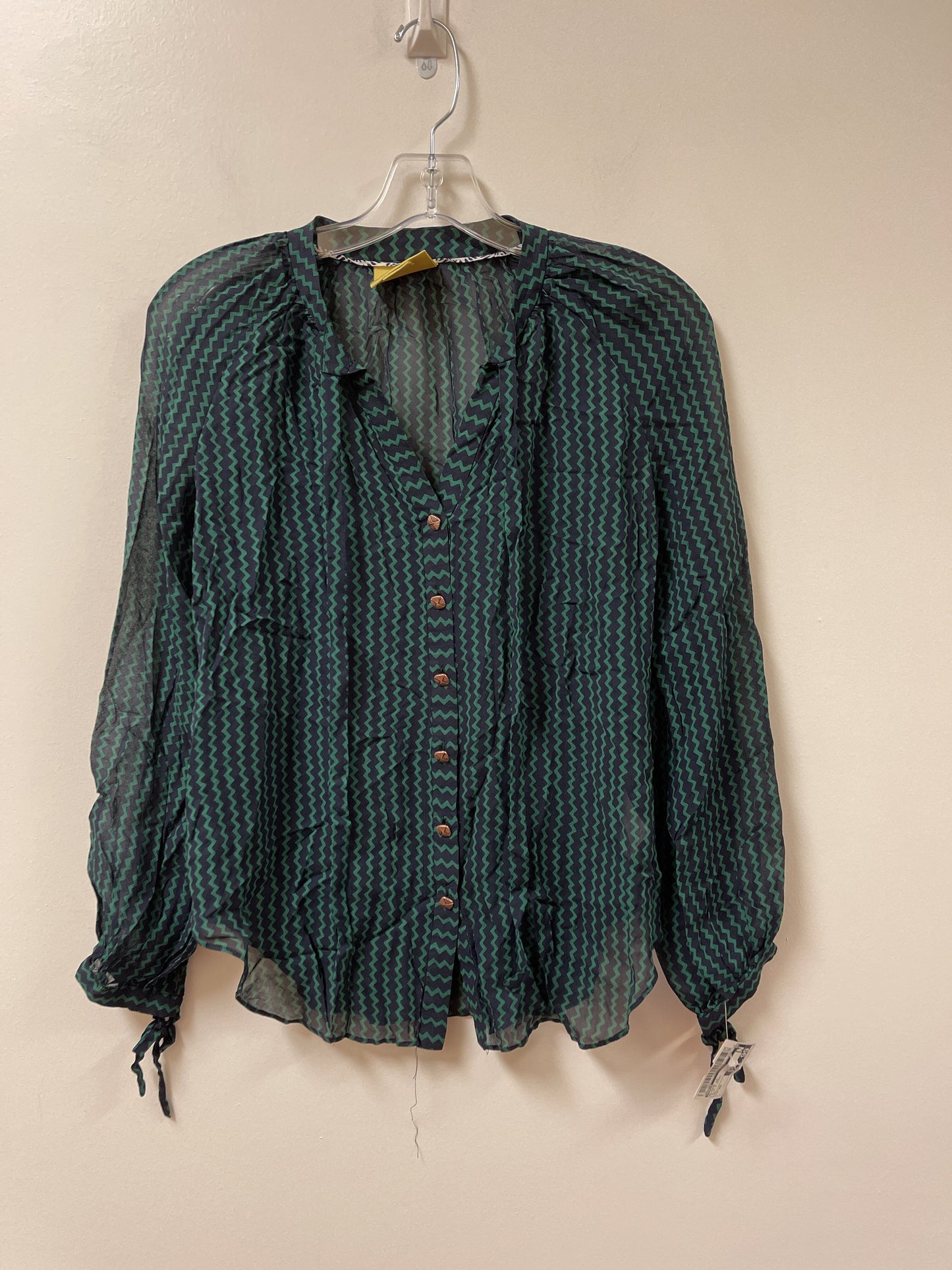 Blouse Long Sleeve By Maeve Size: Xs