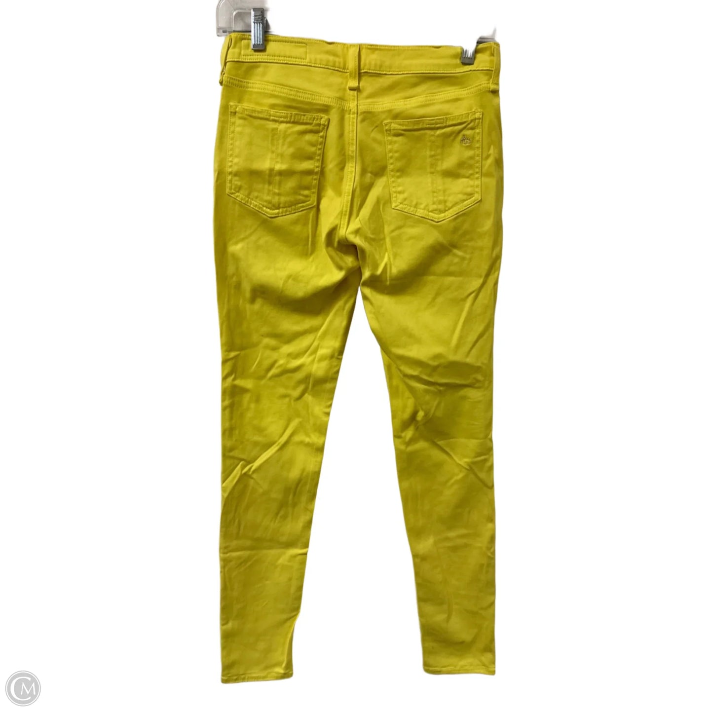 Jeans Skinny By Rag & Bones Jeans In Yellow, Size: 4