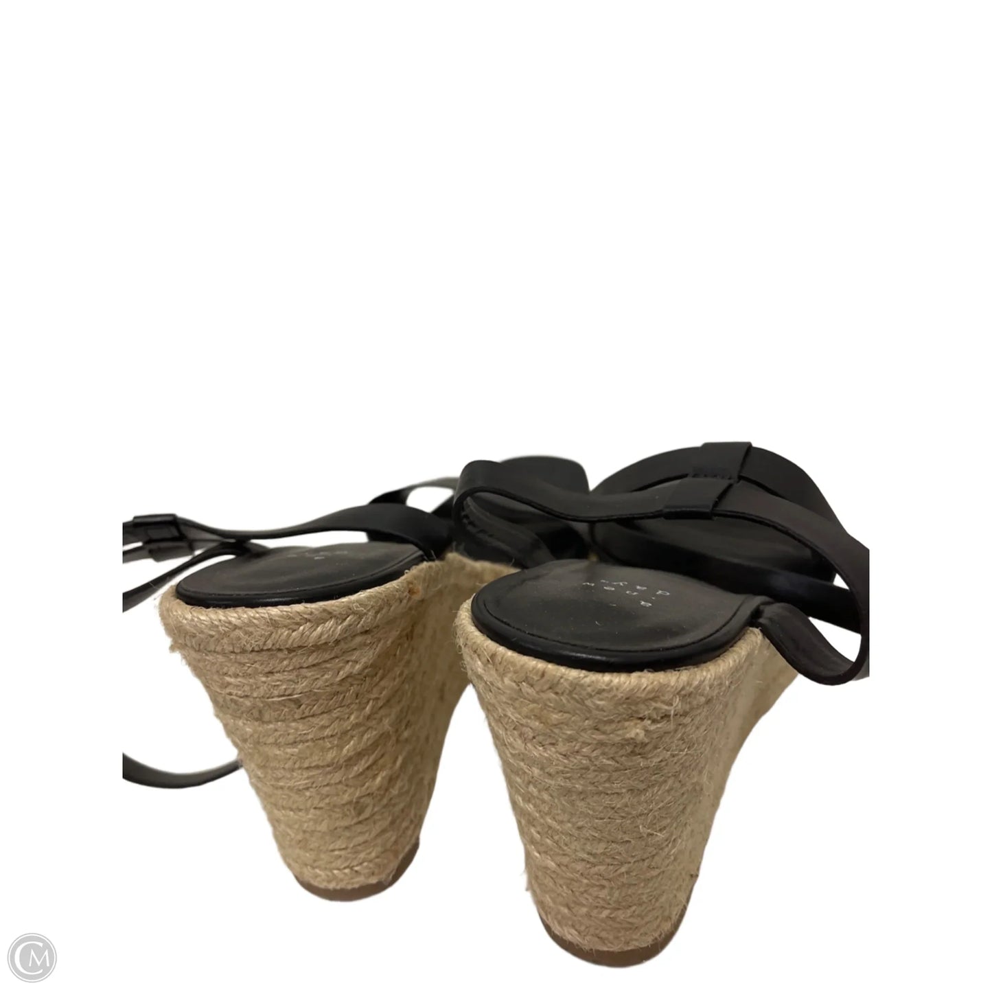 Shoes Heels Wedge By A New Day In Black, Size: 10