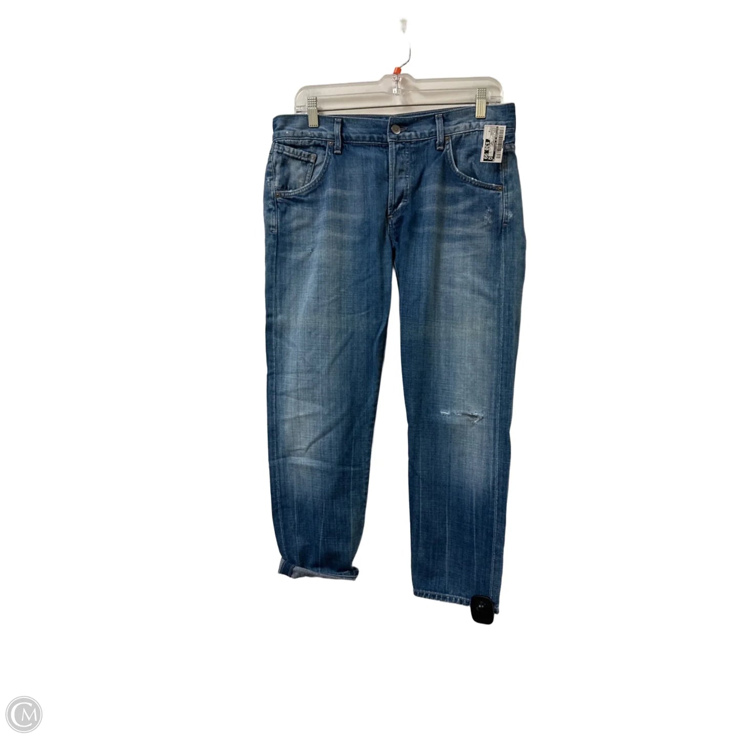 Jeans Straight By Citizens Of Humanity In Blue Denim, Size: 8