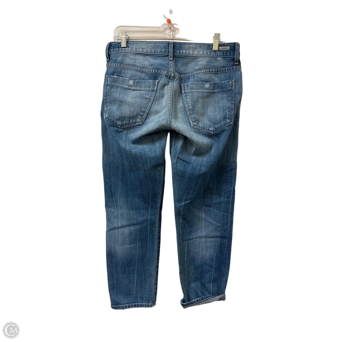Jeans Straight By Citizens Of Humanity In Blue Denim, Size: 8