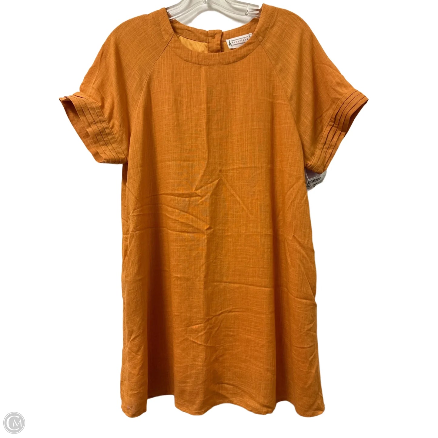 Dress Casual Midi By Loveriche In Yellow, Size: M