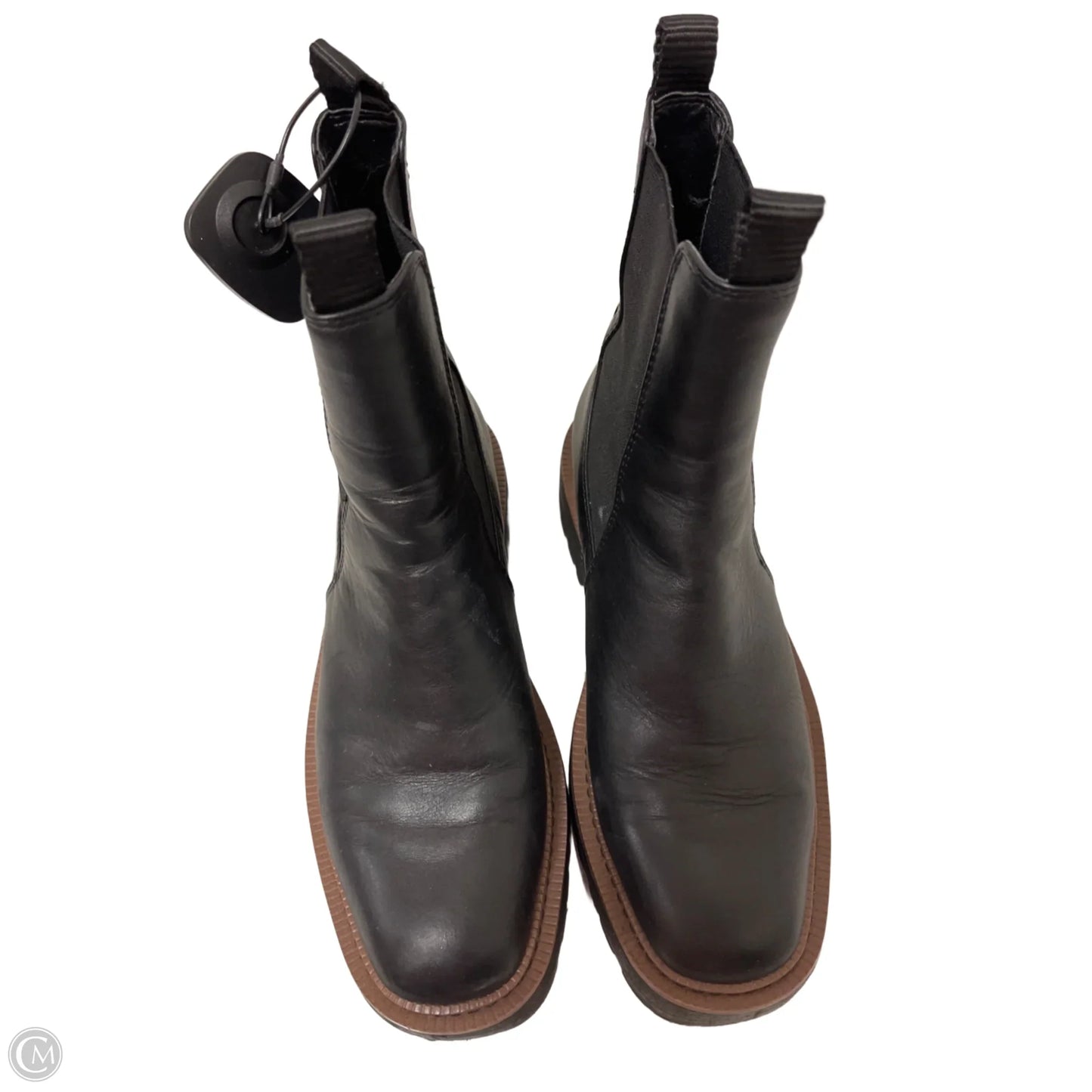 Boots Leather By Sam Edelman In Black, Size: 7