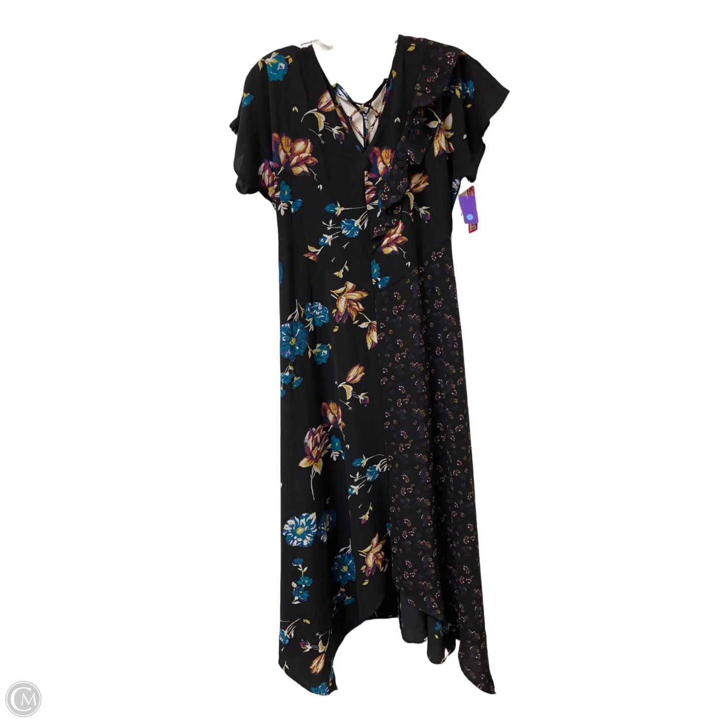 Dress Casual Maxi By Xhilaration In Black, Size: L