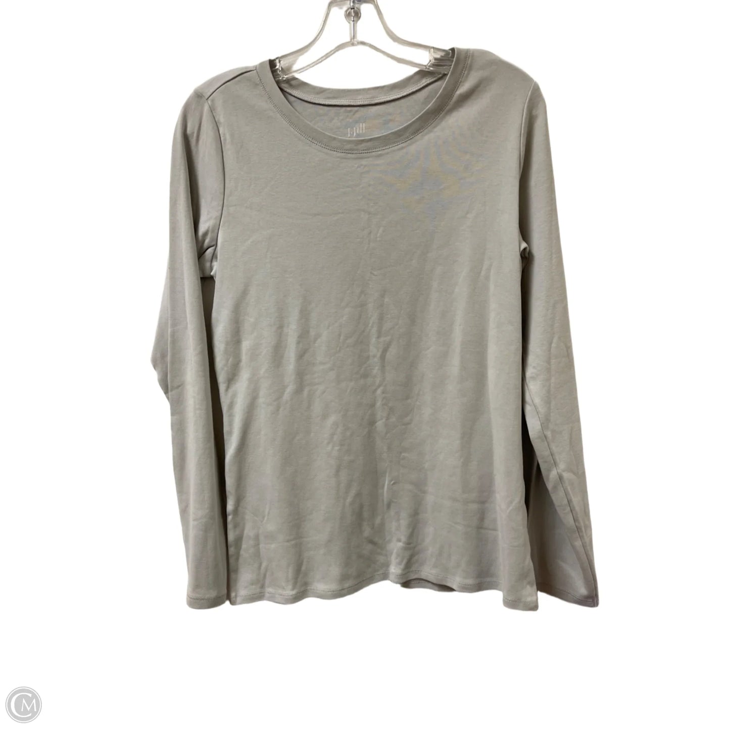 Top Long Sleeve By J. Jill In Grey, Size: M