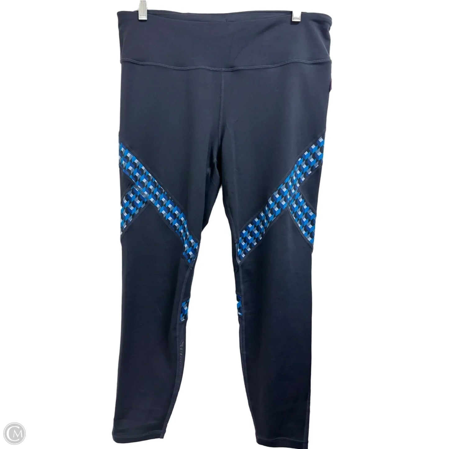 Athletic Leggings By Gapfit In Blue, Size: L