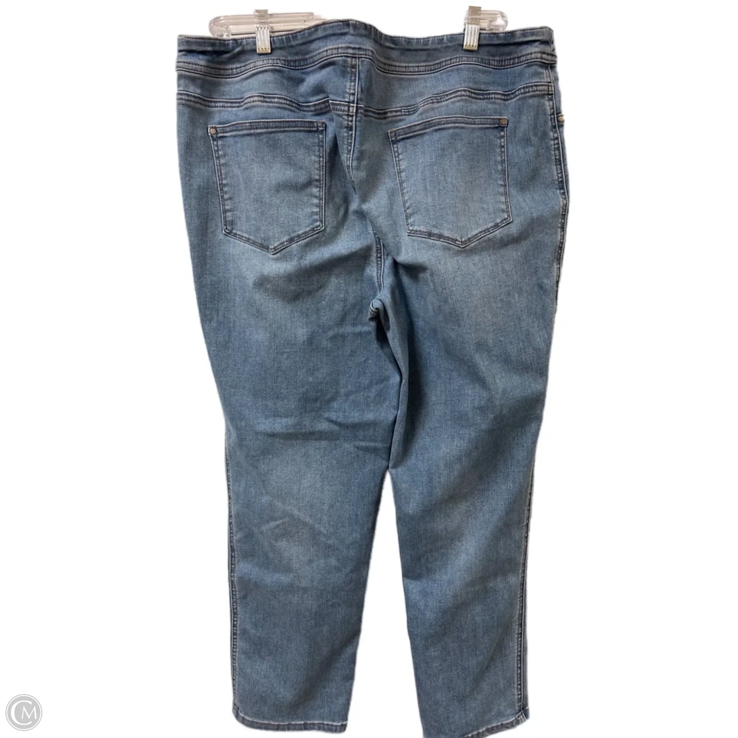 Jeans Skinny By Chicos In Blue Denim, Size: 16