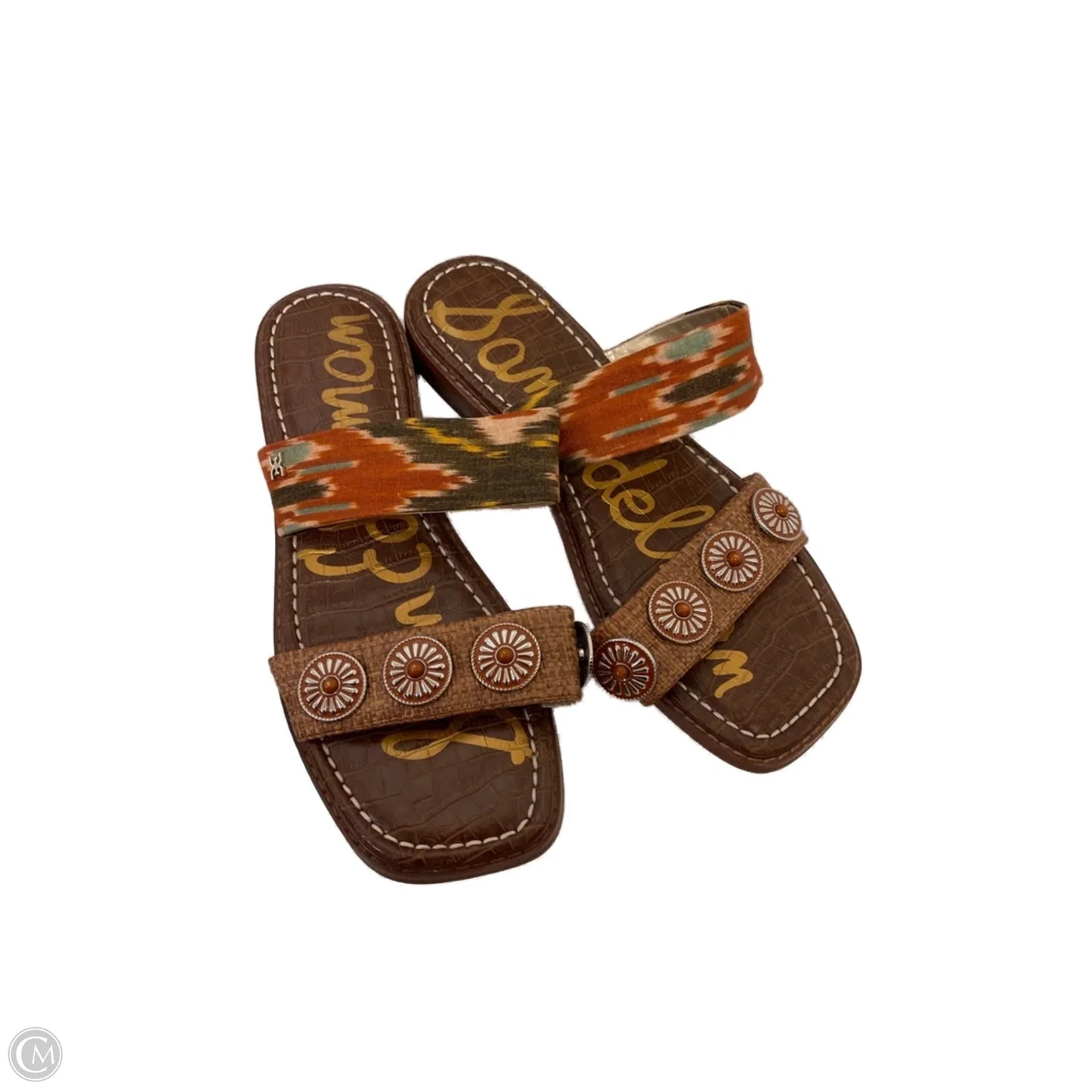 Sandals Flats By Sam Edelman In Multi-colored, Size: 9