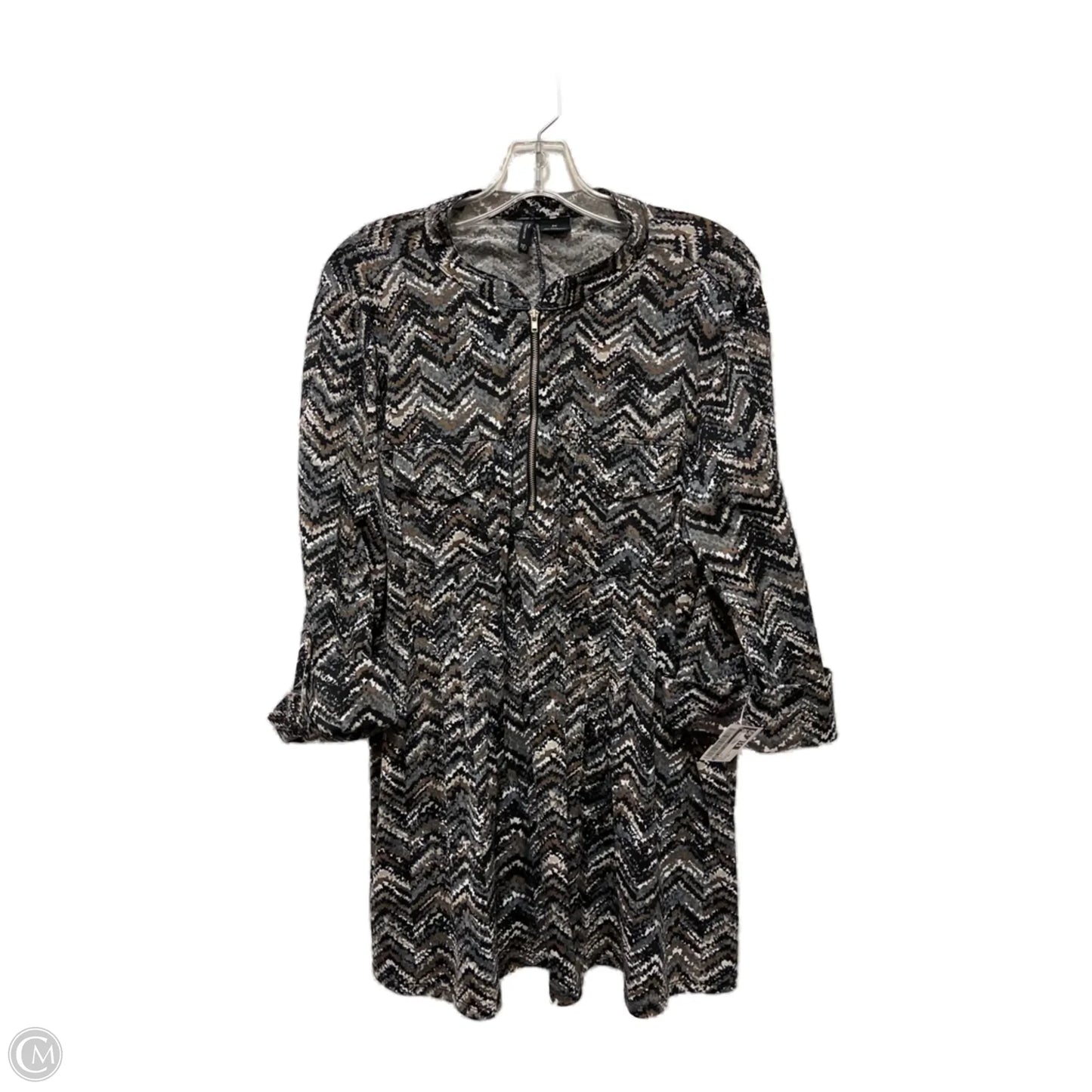 Top Long Sleeve By New Directions In Multi-colored, Size: 2x