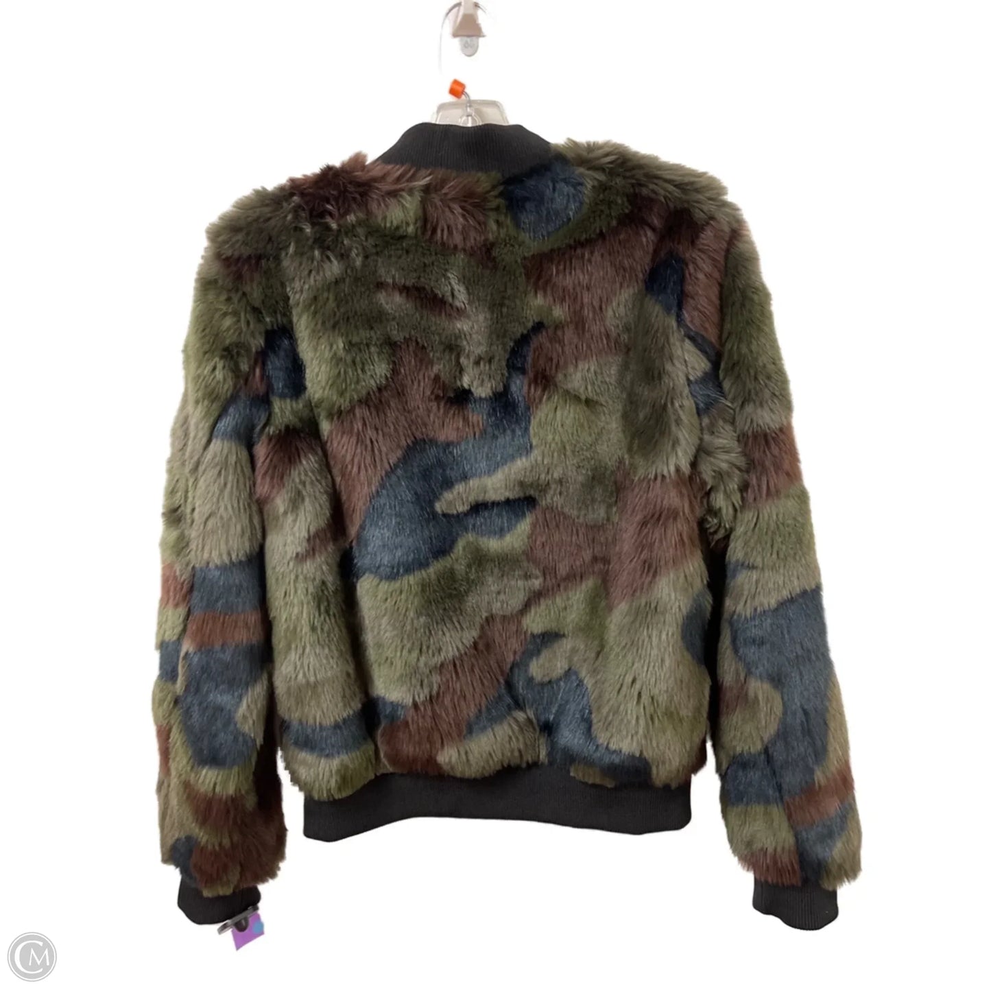 Jacket Faux Fur & Sherpa By Marrakech In Multi-colored, Size: S