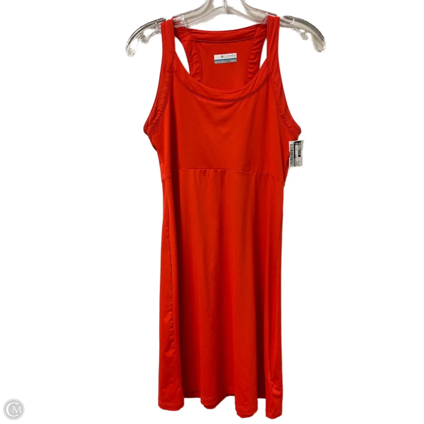 Athletic Dress By Columbia In Orange, Size: Xs