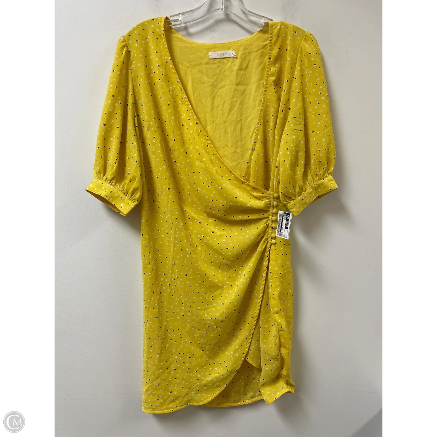 Dress Casual Midi By Lush In Yellow, Size: L