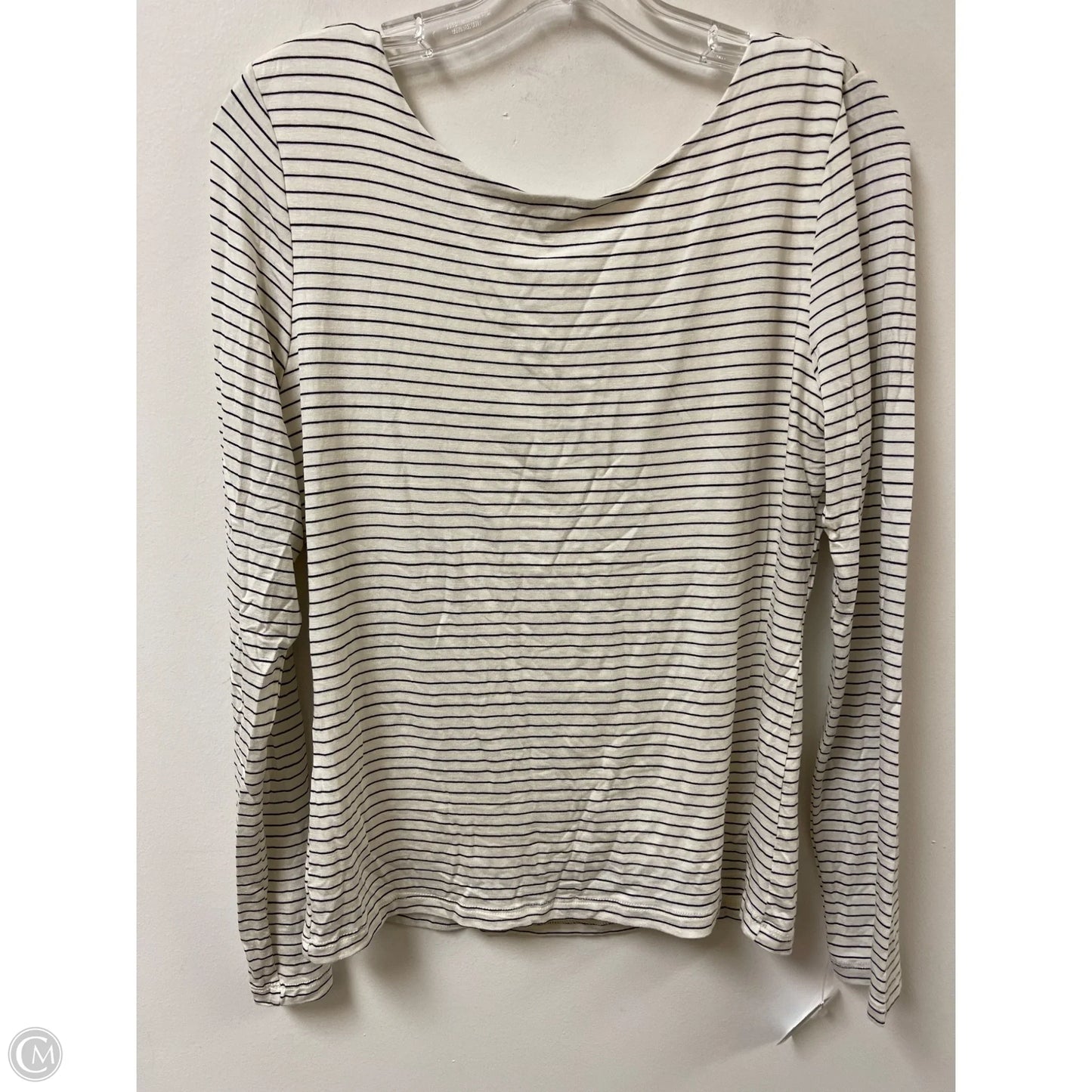 Top Long Sleeve By Clothes Mentor In Striped Pattern, Size: Xl