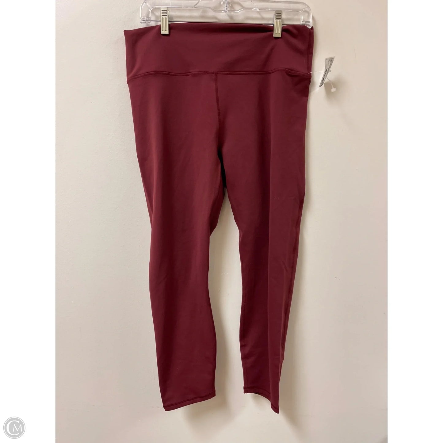 Athletic Leggings By Fabletics In Red, Size: Xl