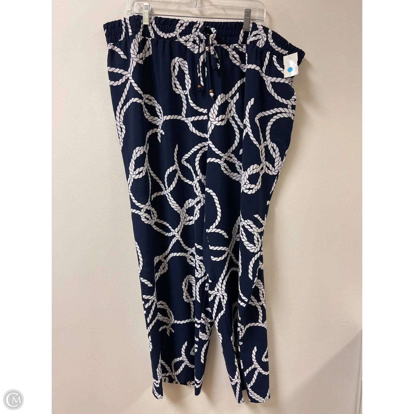 Pants Other By New York And Co In Blue & White, Size: 22