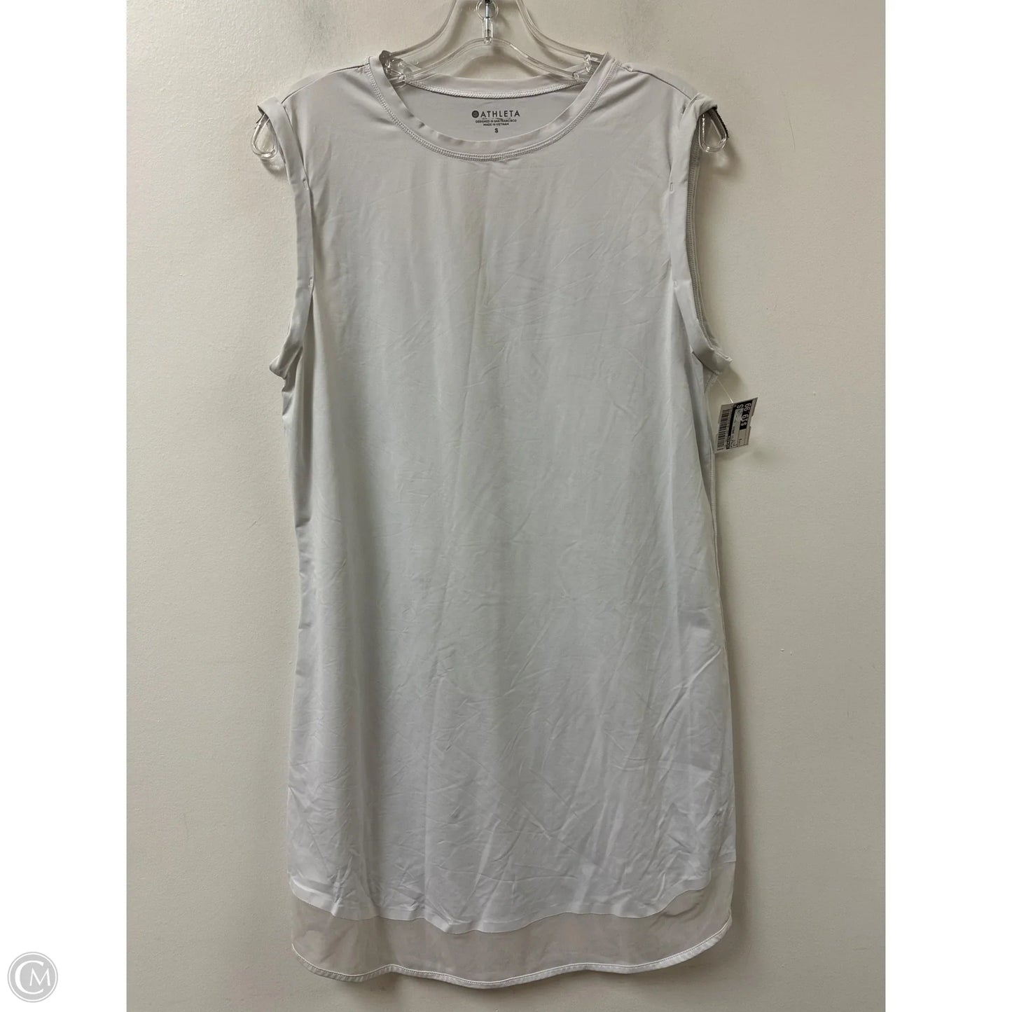 Athletic Dress By Athleta In White, Size: S