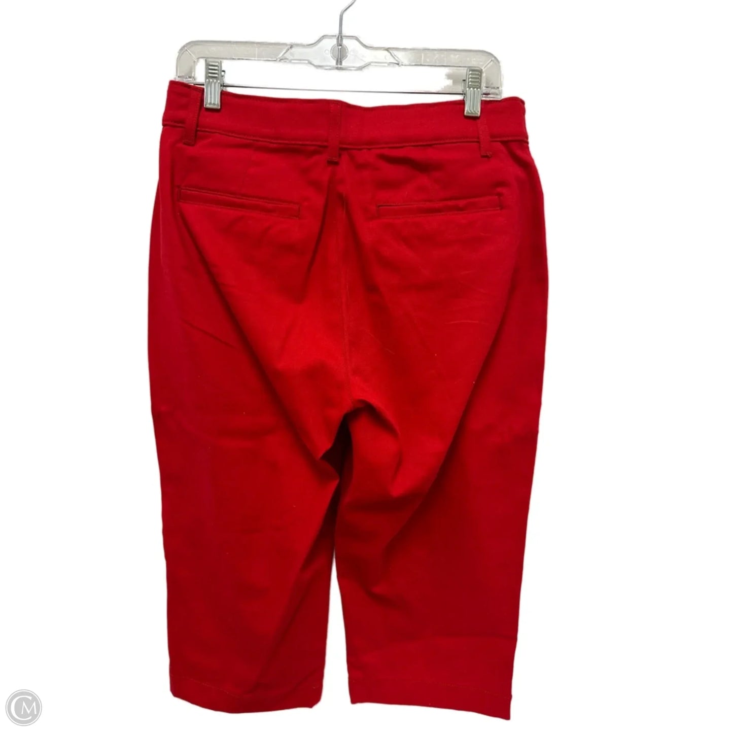 Pants Cropped By St Johns Bay In Red, Size: 10
