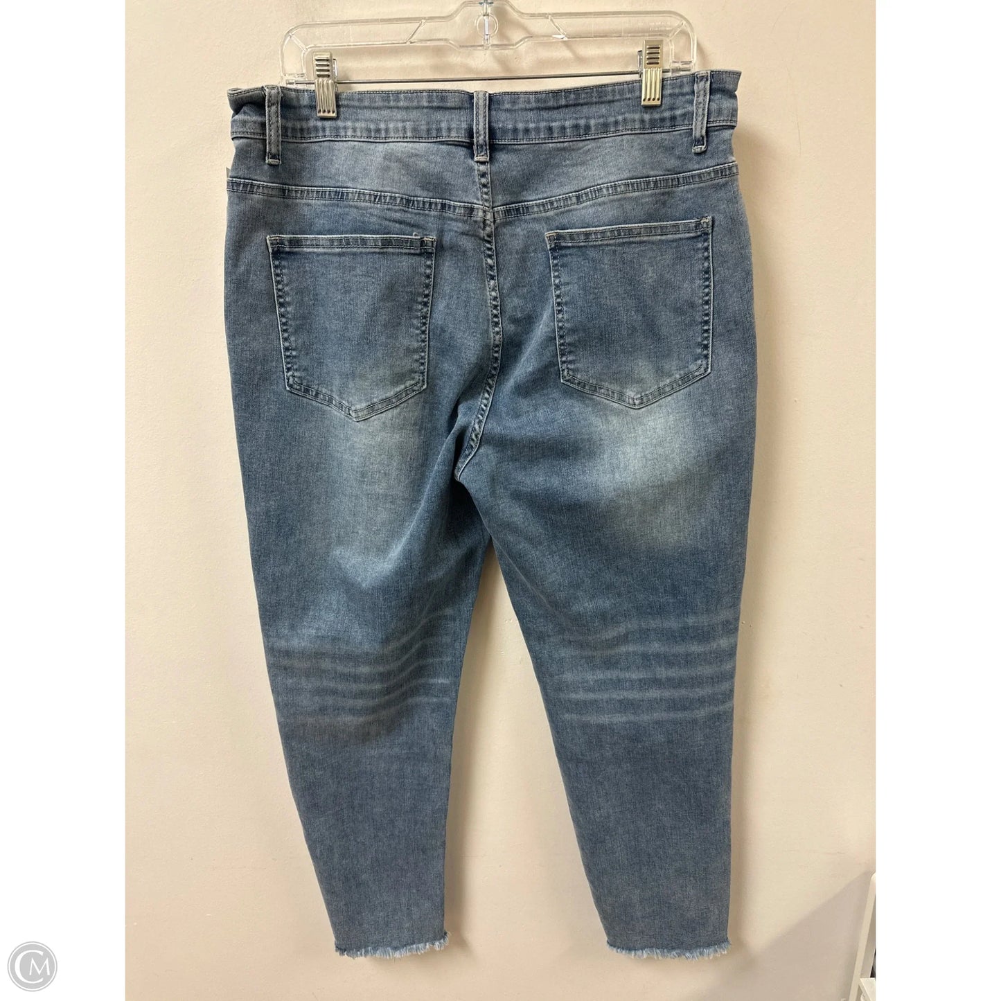 Jeans Straight By Coco And Carmen In Blue Denim, Size: 14
