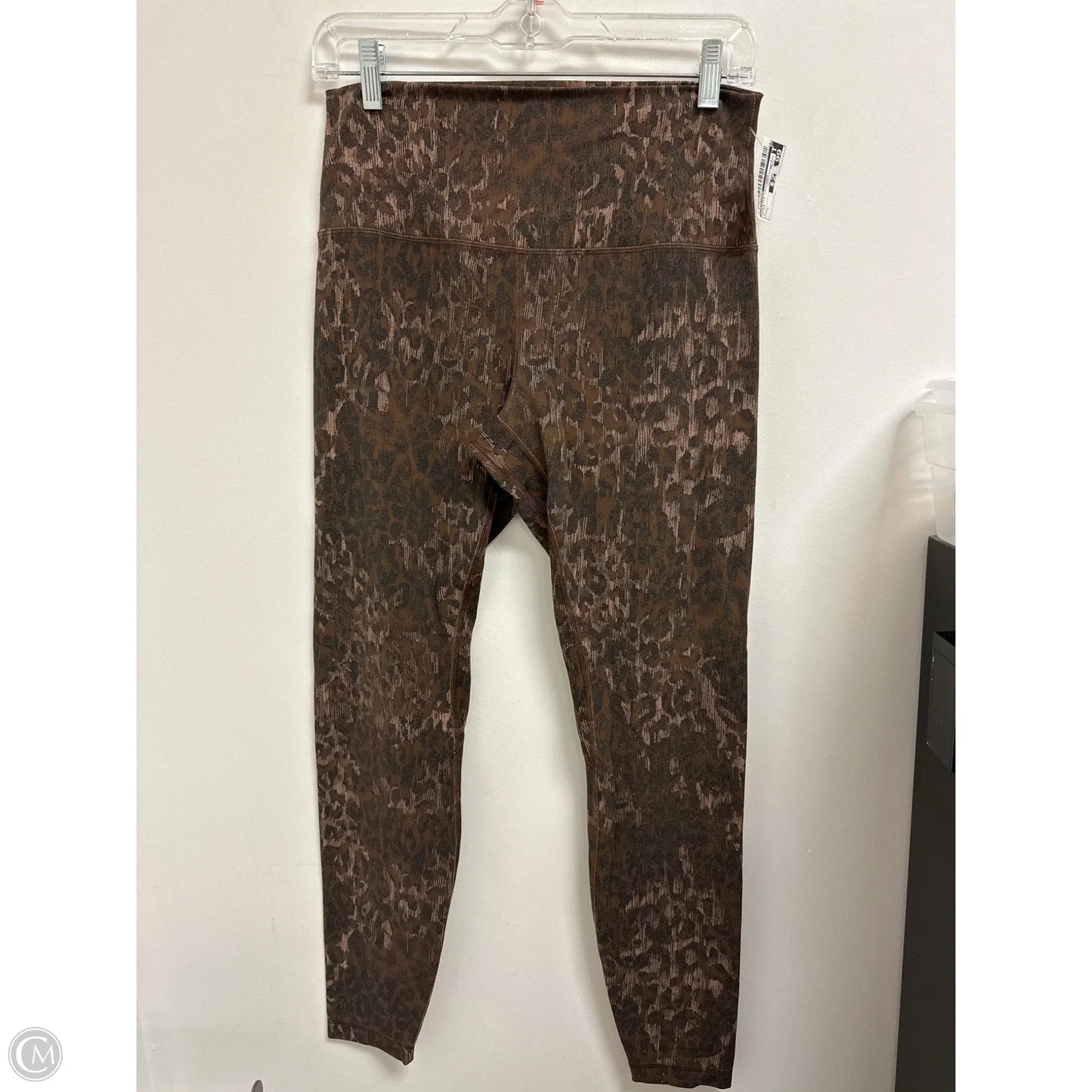 Athletic Leggings By Lululemon In Brown, Size: L