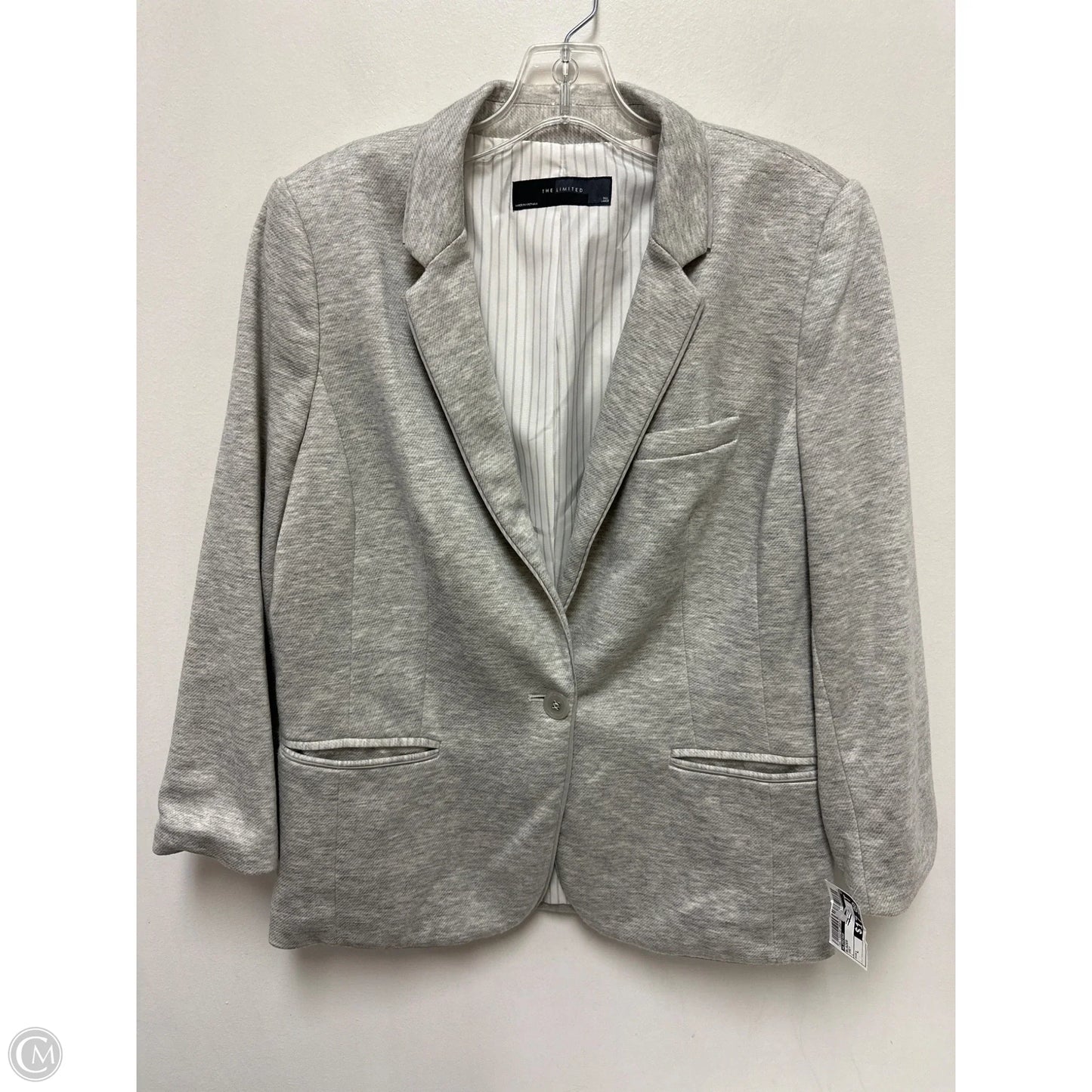 Blazer By Limited In Grey, Size: L