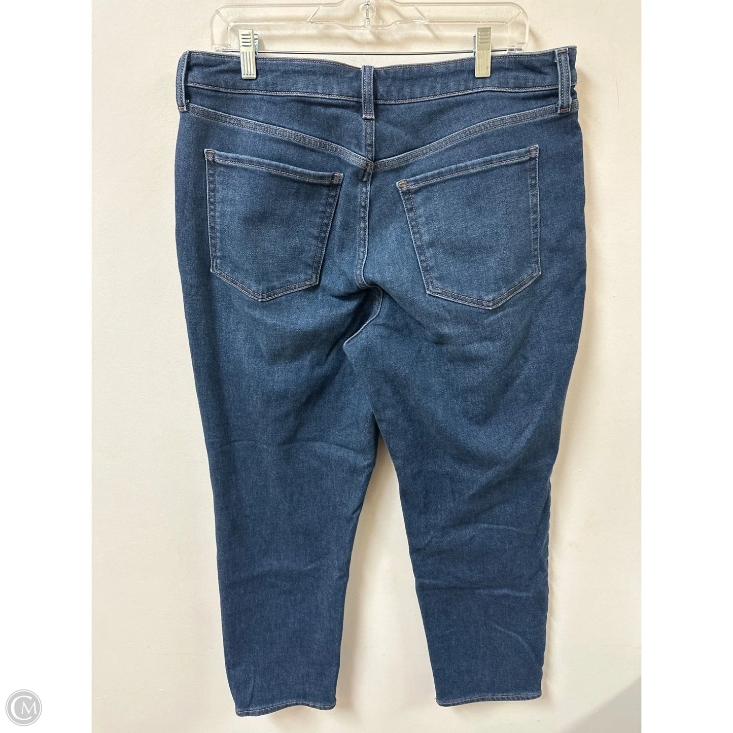 Jeans Straight By Old Navy In Blue Denim, Size: 14