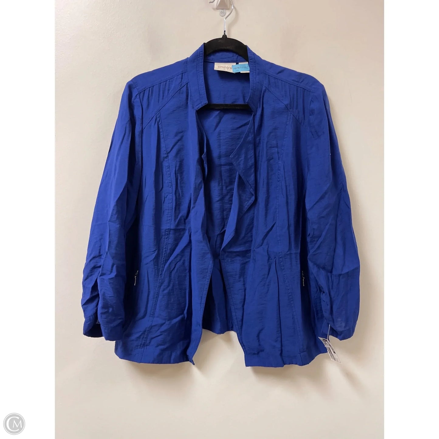 Cardigan By Chicos In Blue, Size: L