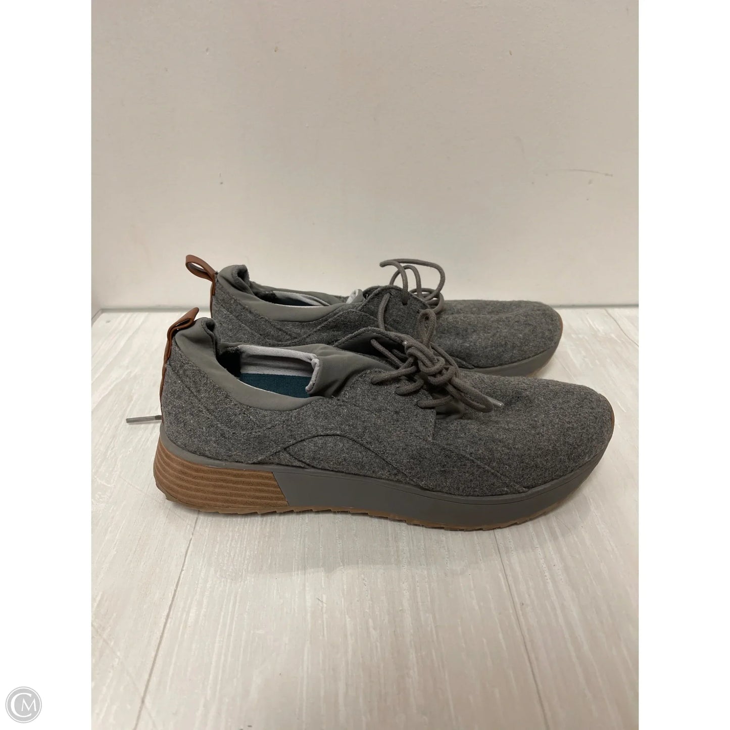 Shoes Flats By Dr Scholls In Grey, Size: 9.5