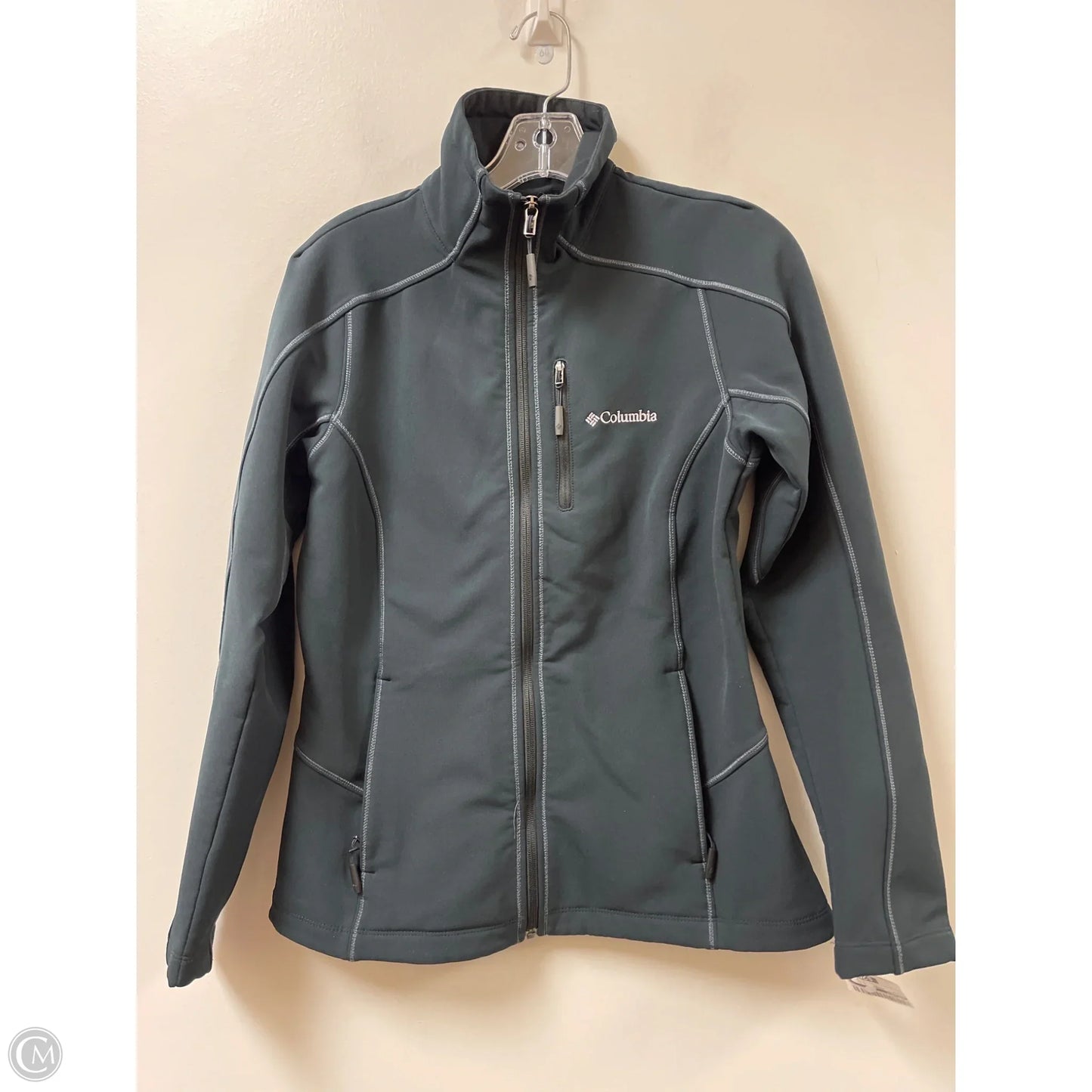 Athletic Jacket By Columbia In Black, Size: S