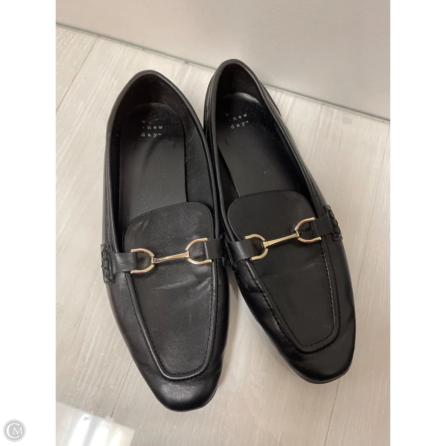 Shoes Flats By A New Day In Black, Size: 10