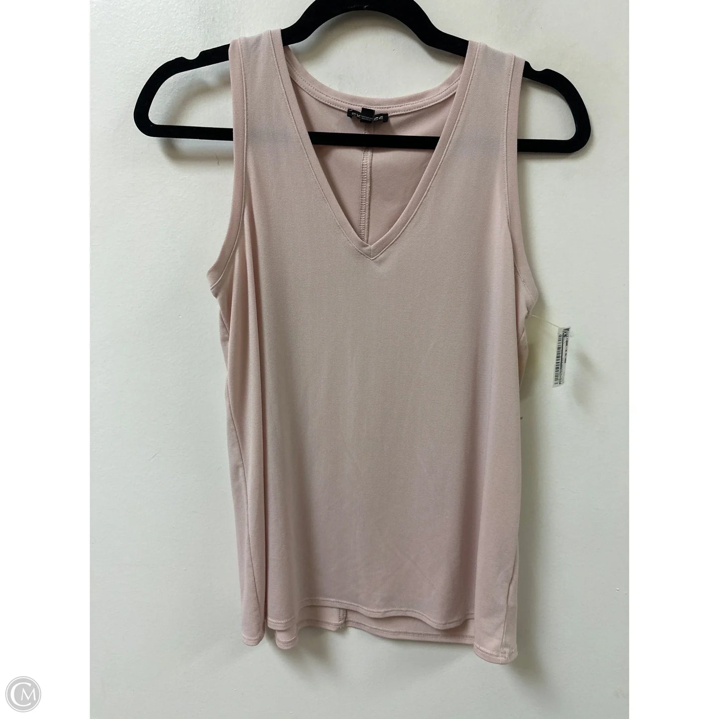 Top Sleeveless By Express In Pink, Size: Xs