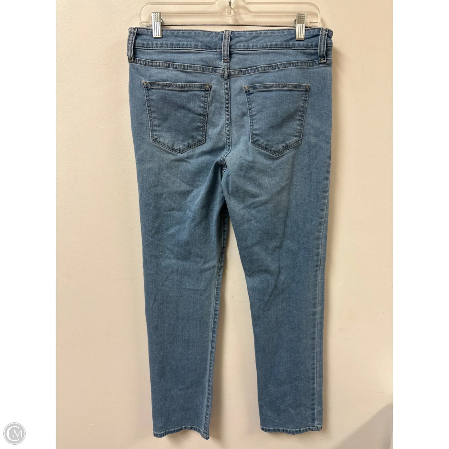 Jeans Straight By St Johns Bay In Blue Denim, Size: 8