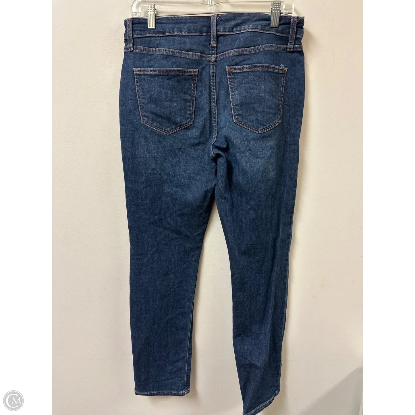Jeans Straight By St Johns Bay In Blue Denim, Size: 8