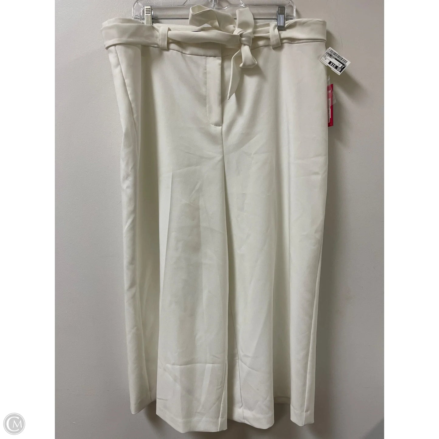 Pants Dress By Vince Camuto In White, Size: 16