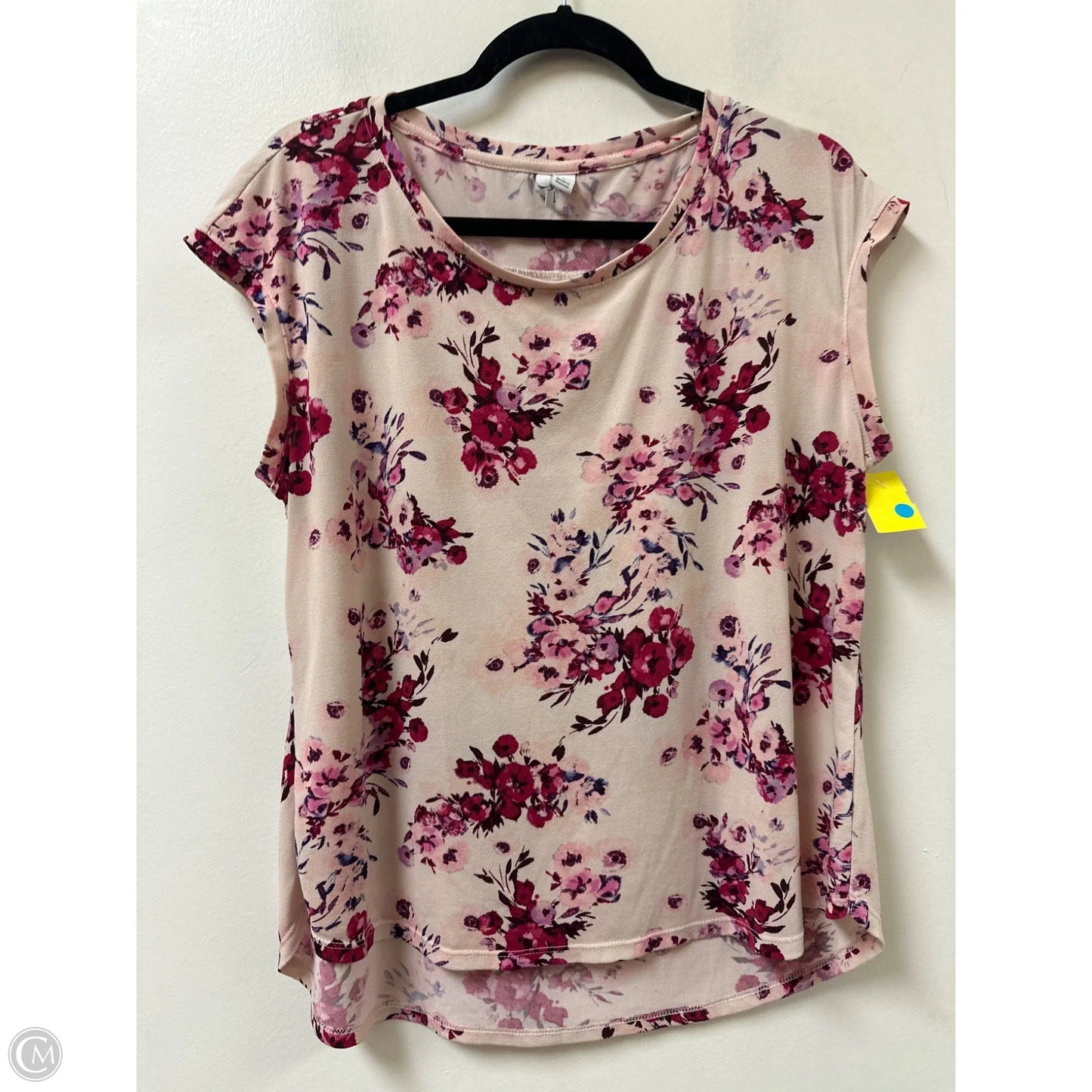 Top Sleeveless By Elle In Pink, Size: L