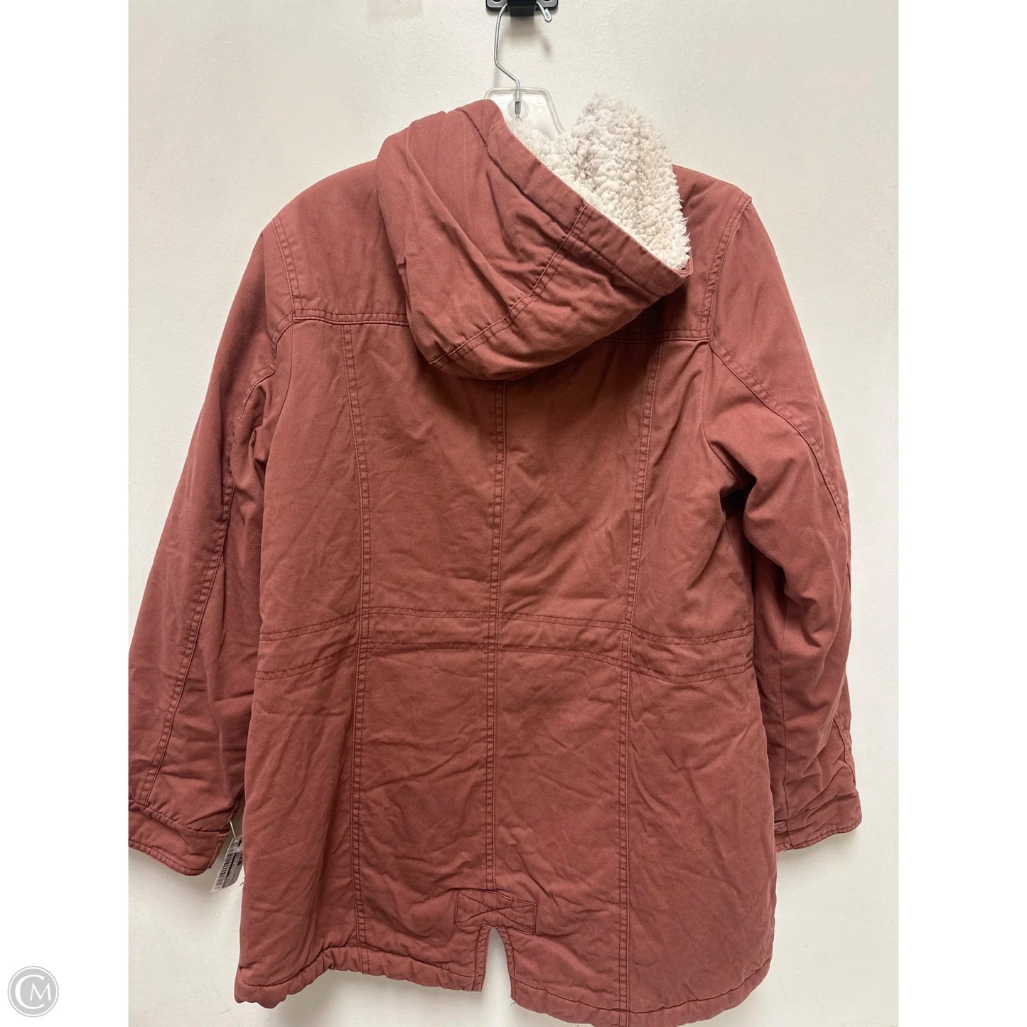 Coat Faux Fur & Sherpa By Sebby In Pink, Size: Xl