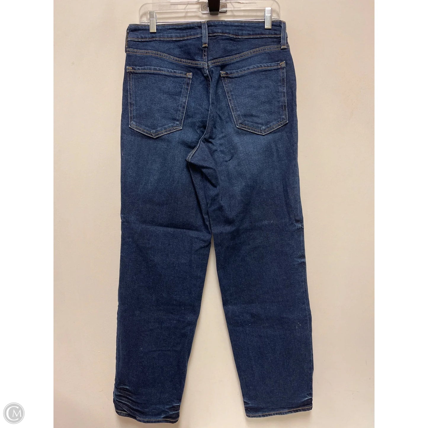 Jeans Straight By Old Navy In Blue Denim, Size: 8