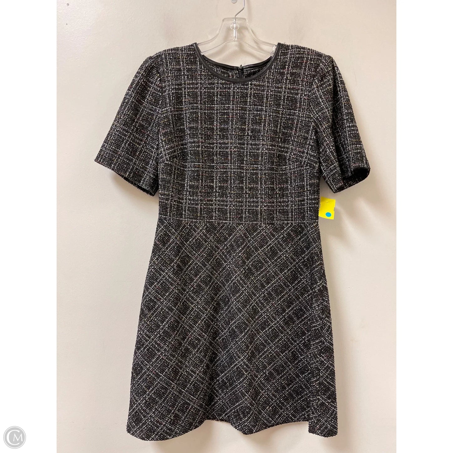 Dress Casual Midi By Calvin Klein In Black, Size: M