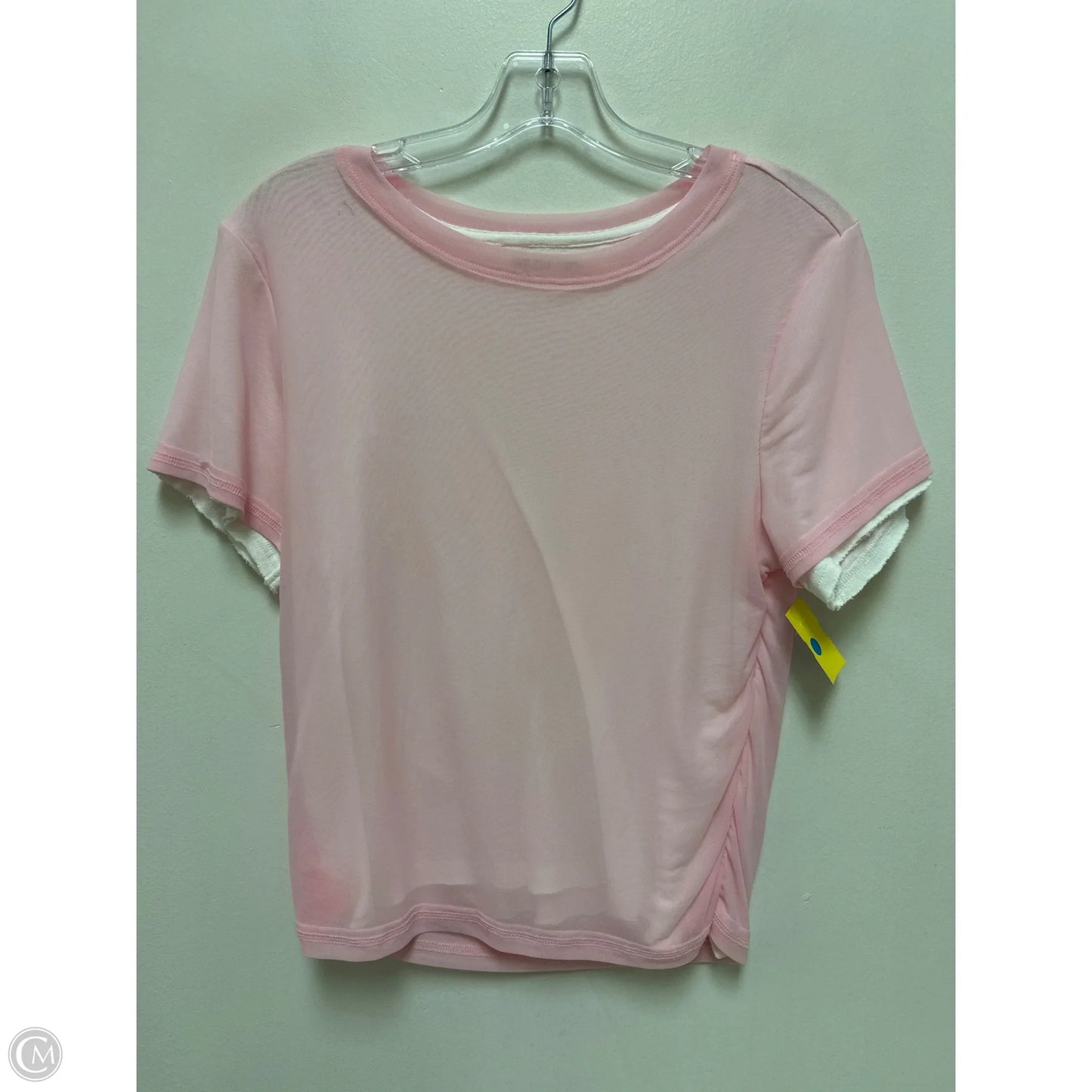 Top Short Sleeve By We The Free In Pink, Size: L