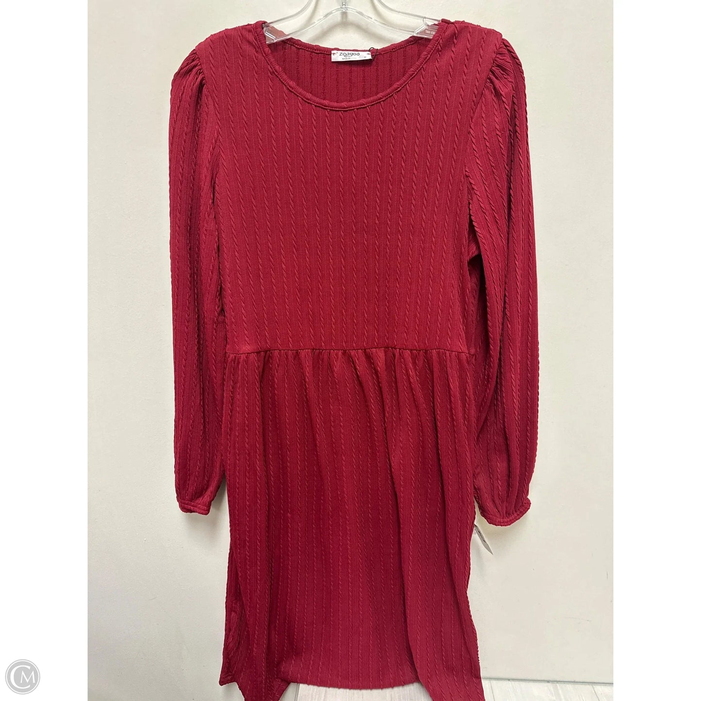 Dress Casual Midi By Zeagoo In Red, Size: M