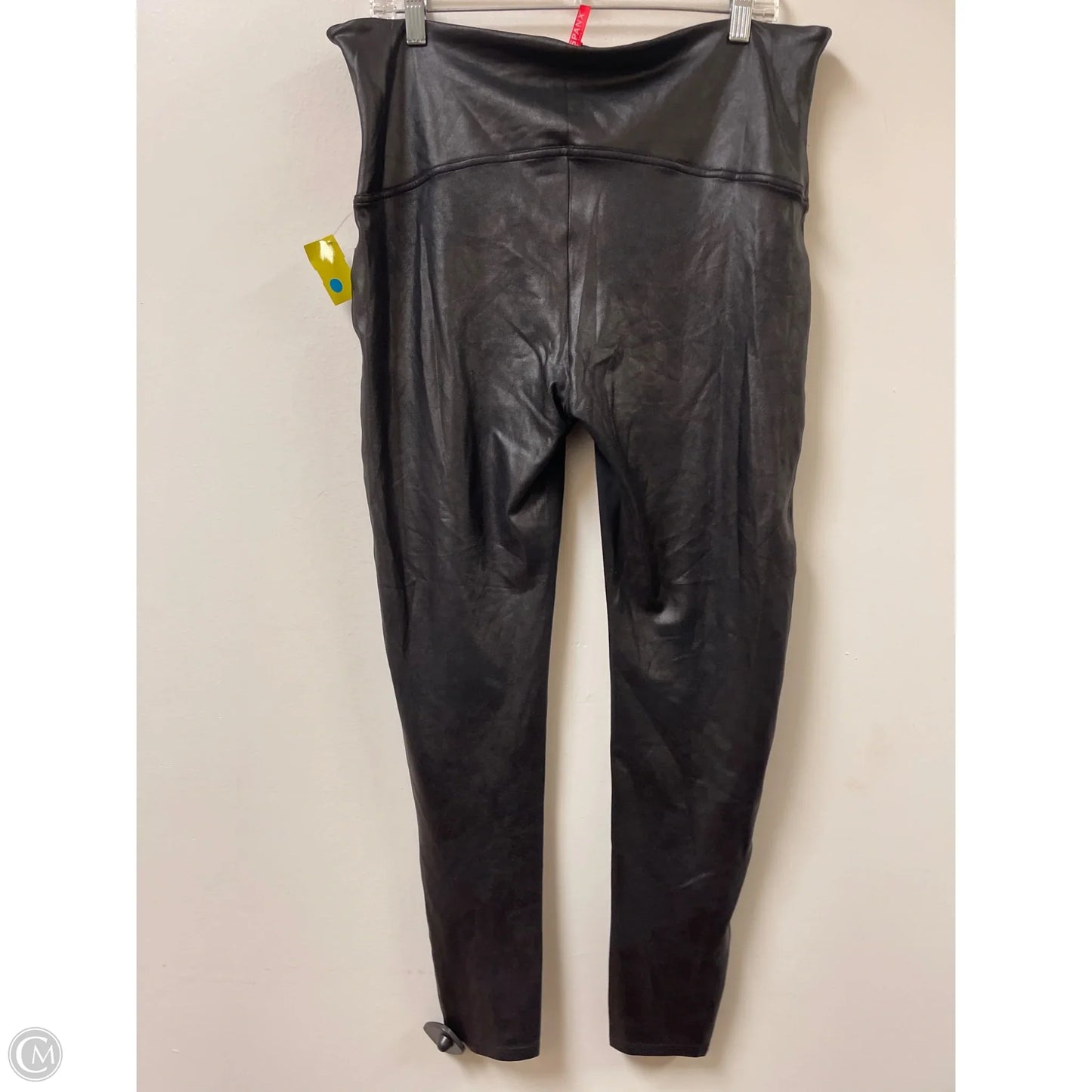 Athletic Leggings By Spanx In Black, Size: 3x