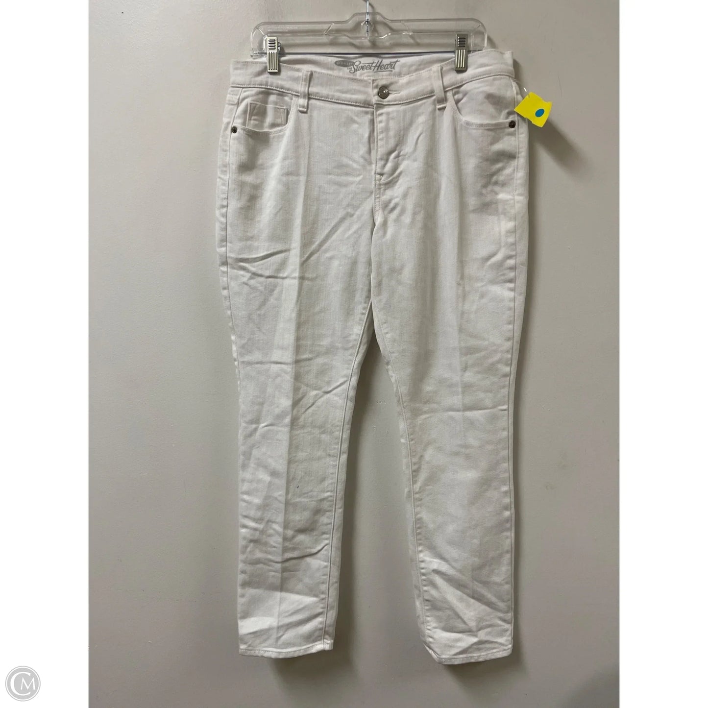 Jeans Straight By Old Navy In White, Size: 10