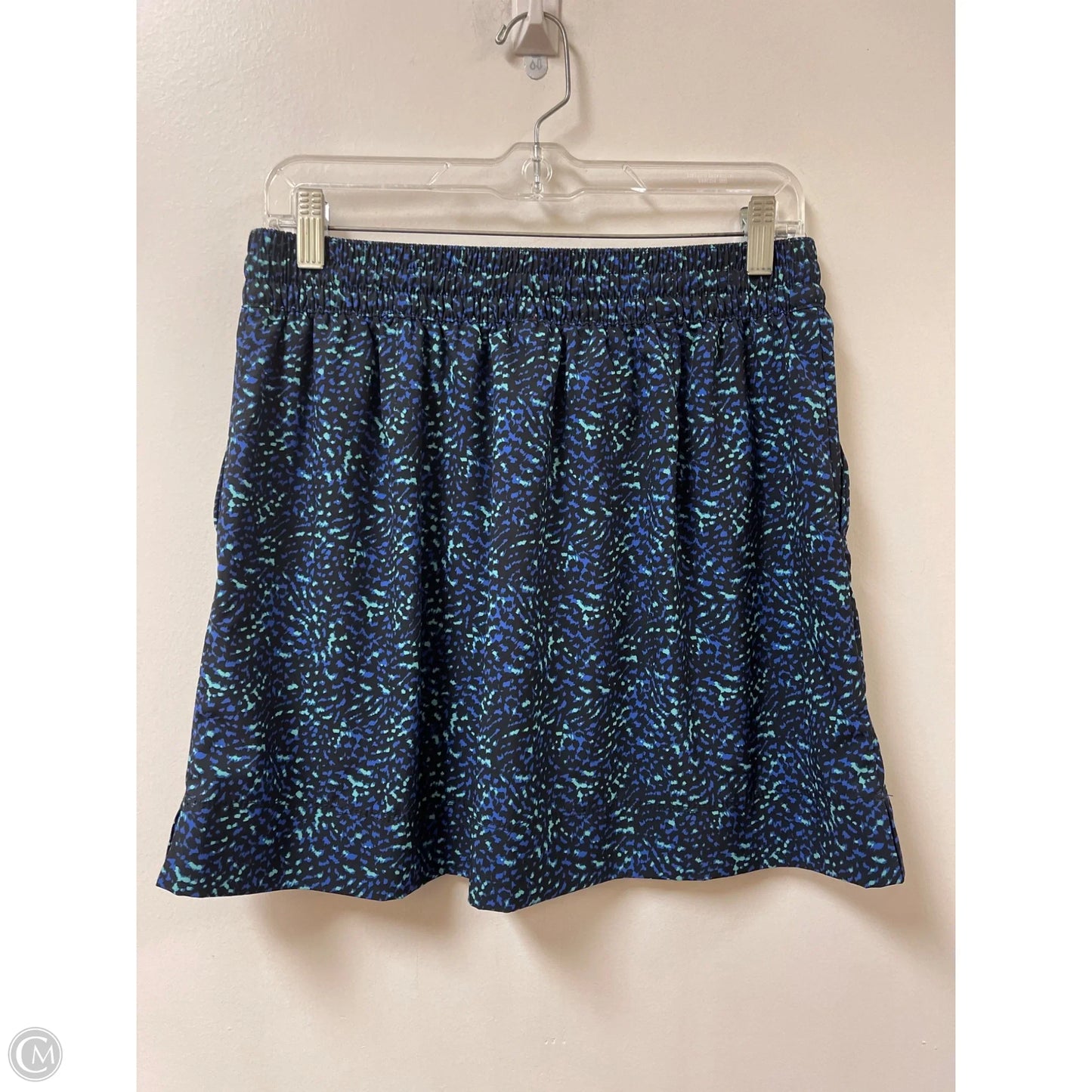 Athletic Skirt By Speedo In Blue & Green, Size: S