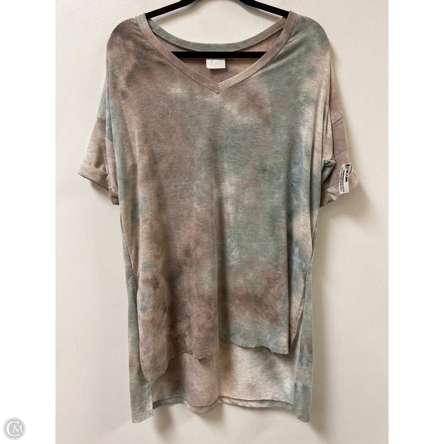 Top Short Sleeve By Sew In Love In Multi-colored, Size: L