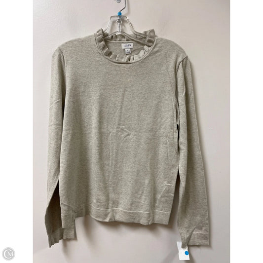 Top Long Sleeve By J. Crew In Grey, Size: L
