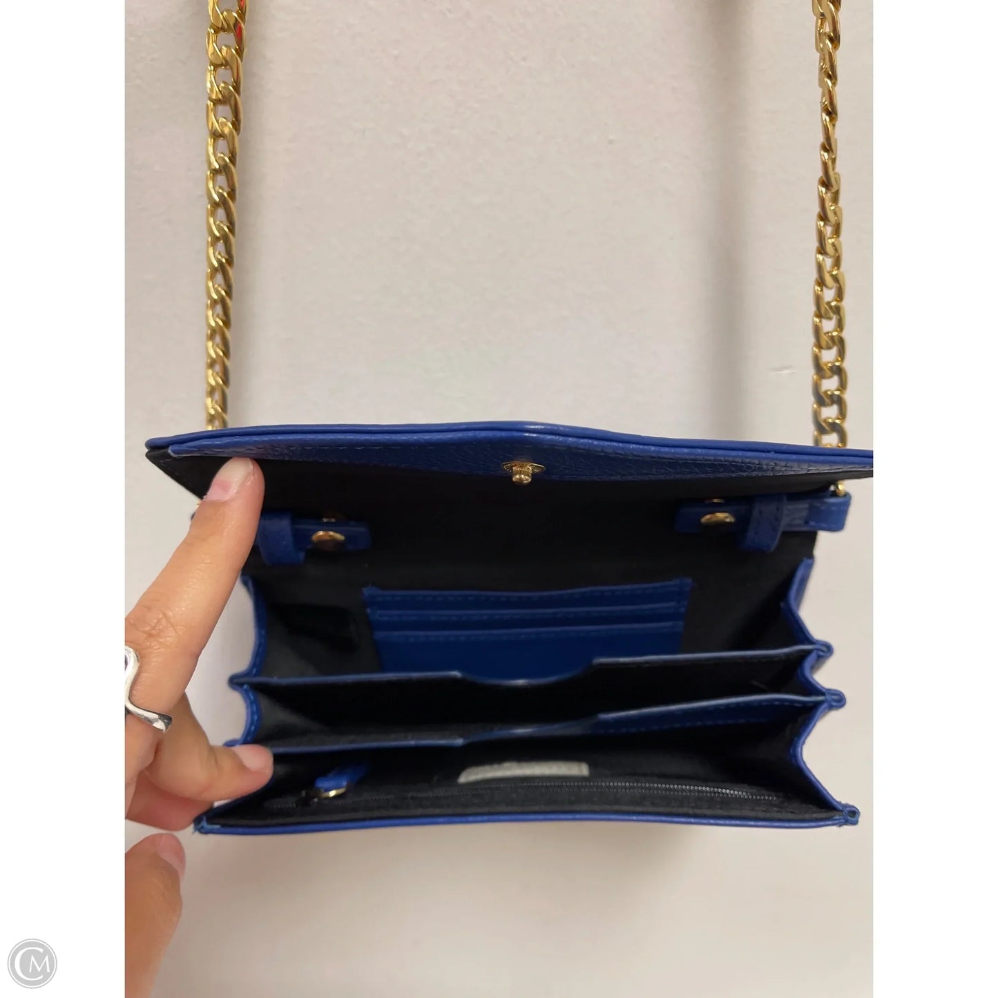 Crossbody Leather By Clothes Mentor, Size: Small