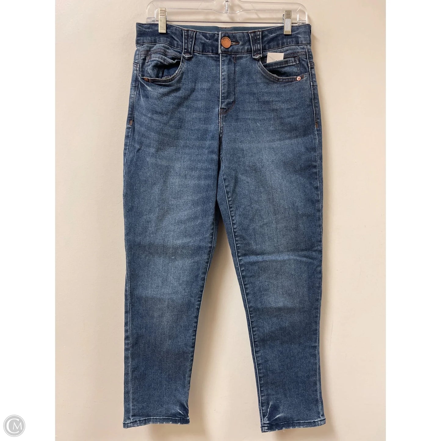 Jeans Skinny By Democracy In Blue Denim, Size: 8
