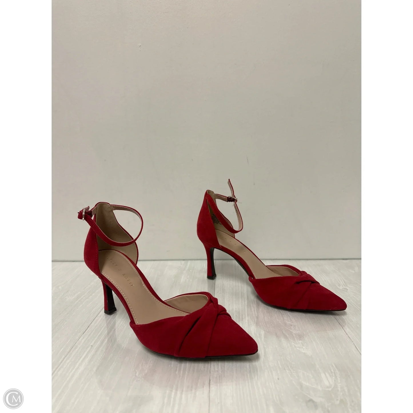 Shoes Heels Stiletto By Kelly And Katie In Red, Size: 9.5