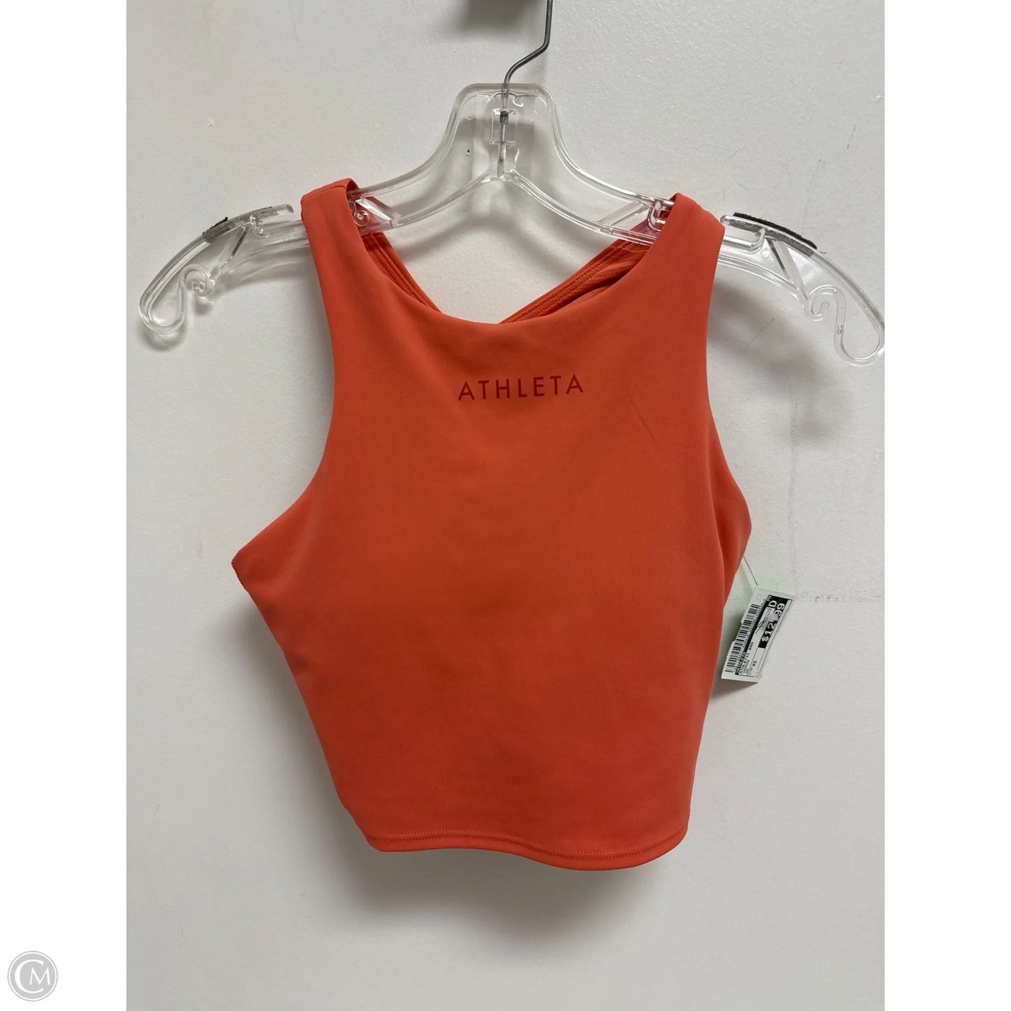 Athletic Bra By Athleta In Orange, Size: Xs