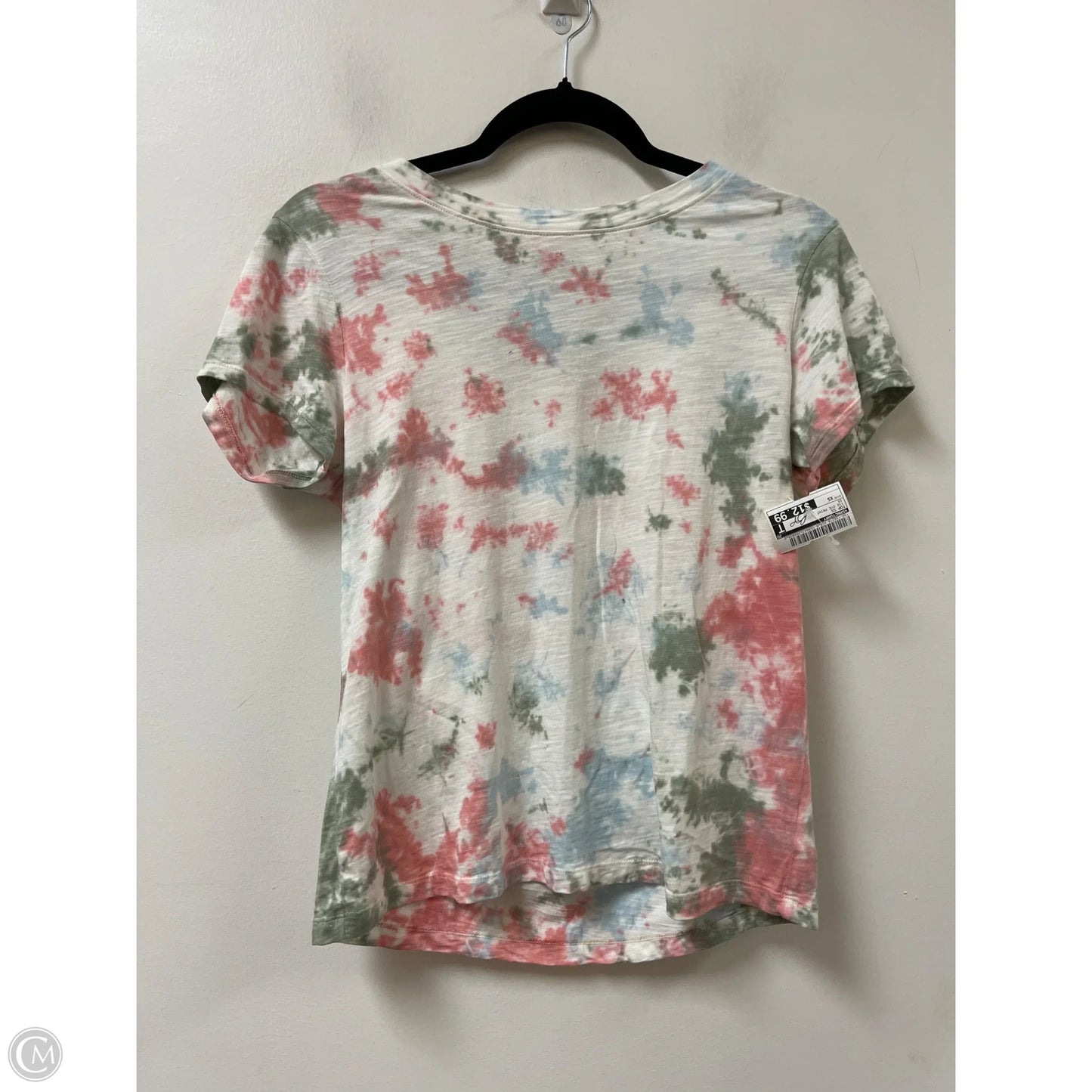 Top Short Sleeve By Sanctuary In Tie Dye Print, Size: Xs